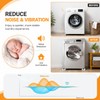 Anti Vibration Pads for Washing Machine -Clear Silicone Washer Feet