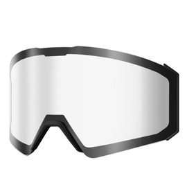 OutdoorMaster Ski Goggles Falcon Replacement Lens, Magnetic Easy Lens Swap, Anti-fog, Wide Feild of Vision,Clear Vlt 99%