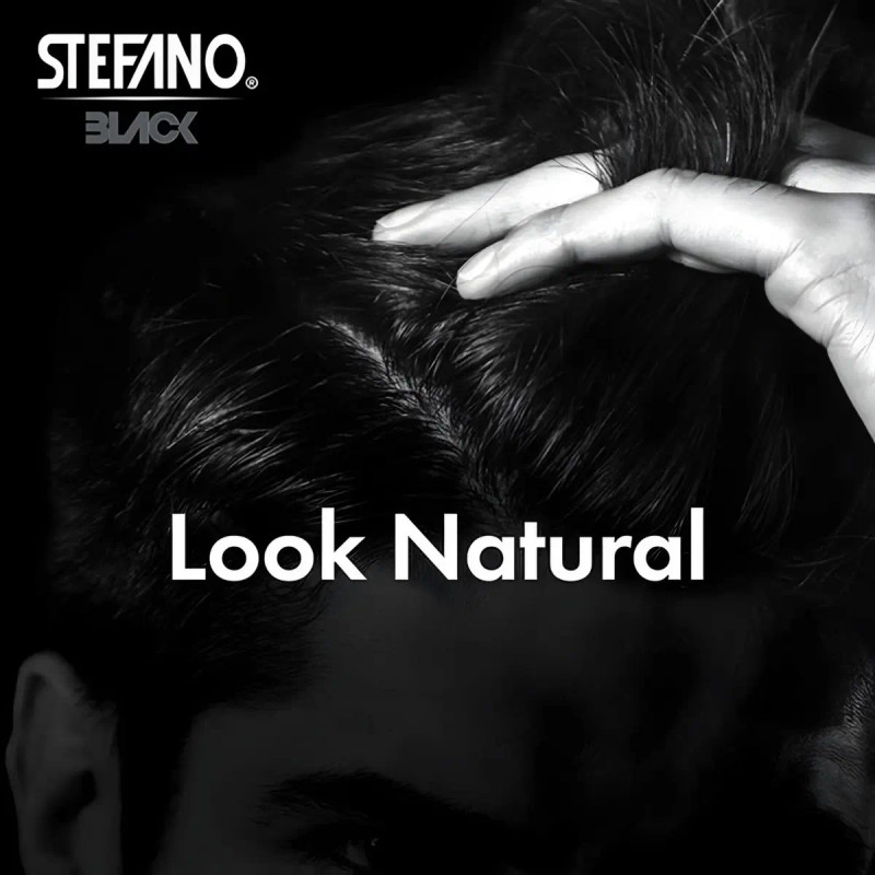 Crema Para Peinar Stefano Black Look Natural 250 ml para