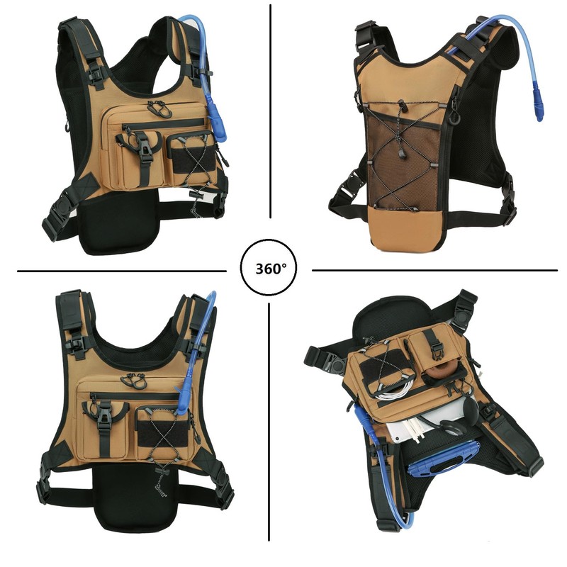 FTCYCRU Running Vest Backpack ,Cycling Hydration Backpack Pack 5L for