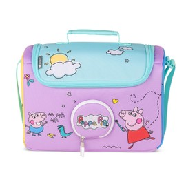 Tonies Tonies Listen & Play Bag - Secure Protection for your Toniebox, Headphones, Charging Station, and 6 Characters - Peppa Pig
