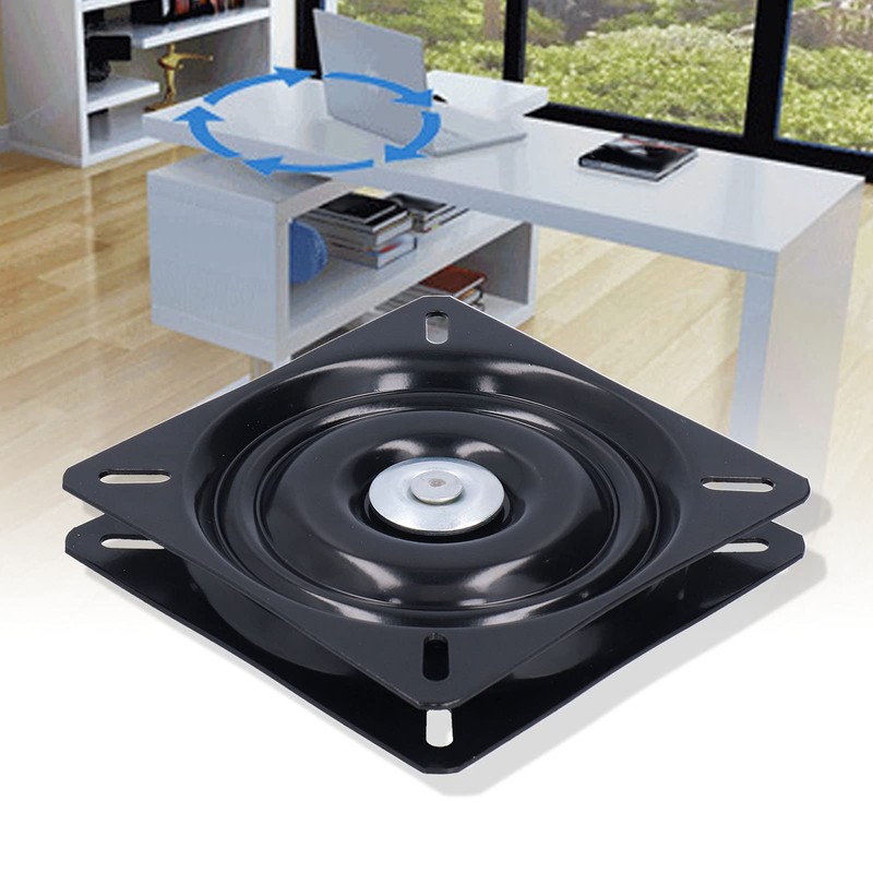 6.3 X 0.8in Swivel Base 360°Seat Swivel Square Swivel Stand