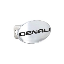Denali Wordmark GMC Chrome Plated Trailer Hitch Cover Plug 2 inch Post