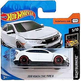 Hot Wheels 2018 Honda Civic Type R Nightburnerz 5/10 2019 (171/250) Short card
