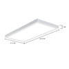 Metalux MMS Multi-Mount 1x2 LED Panel Ceiling Light w/CCT and