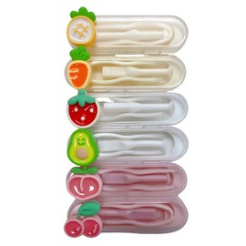 G-Tech Lens Tweezers Suction Stick Set, 6 Pieces, Fruits / 지테크 렌즈 집게 흡착봉 세트, 6개, 과일류