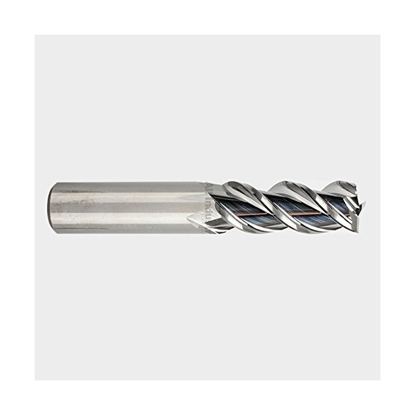 YG-1 28579 Carbide Alu-Power Square End Mill, 3 Flute, 45
