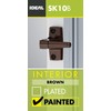 Ideal Security Inc. SK10B Inside Latch Strike, Brown