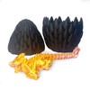 3D Printed Dragon Egg With Dragon Inside - Mystery Surprise