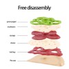 Pizza Toy Set for Kids Play Food Toy Set Kitchen