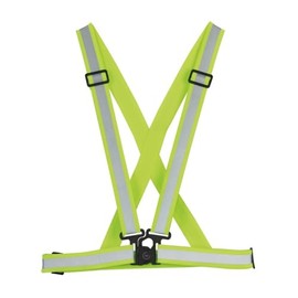 WOWOW Reflective Cross Belt Yellow Elastic Adjustable