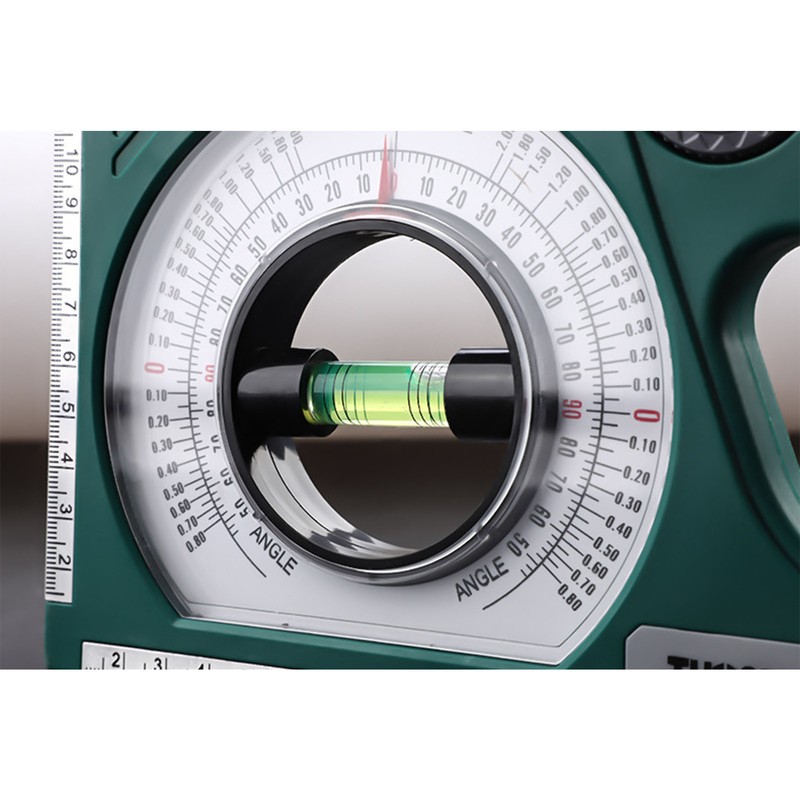 Inclinometer Multifunctional Bubble Level Angle Meter Clear Scale High Strength