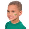Glitter Shamrock Temporary Tattoos : package of 12