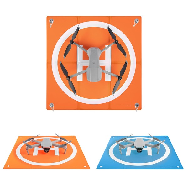 PGYTECH Drones Landing Pad Pro 20inch, Fast-fold Double Sided Waterproof Landig Pad Weighted for DJI Mini 4 pro/Air 3, Mavic 3 Pro, Mini 3 Pro, AVATA, Mavic 3, Air 2S, FPV, Mavic Mini 2, Mavic Mini