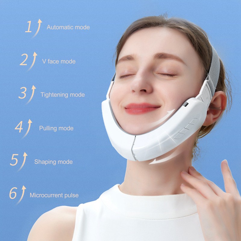 Facial Slimming Machine 6 Modes 180 Degrees Folding Microcurrent Skin