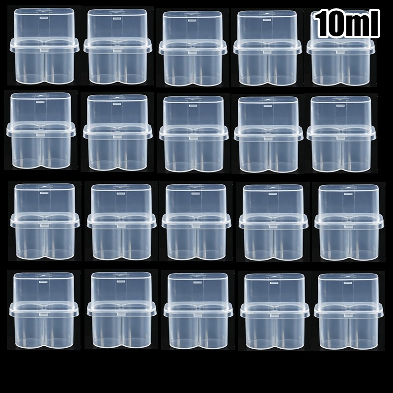 OrganiMax Refrigerator Storage Box – Peptide Vial Freezer Tube Container,