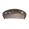 TAN MUJIANG TANKISHO Wooden Comb, Anti-Static, Natural Wood, Ome