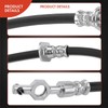 A-Premium Front Driver Brake Hydraulic Hose Compatible with Chevy, Toyota