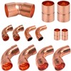 Copper Fittings Kit HVACR 3/8 & 7/8 Line Set, Copper