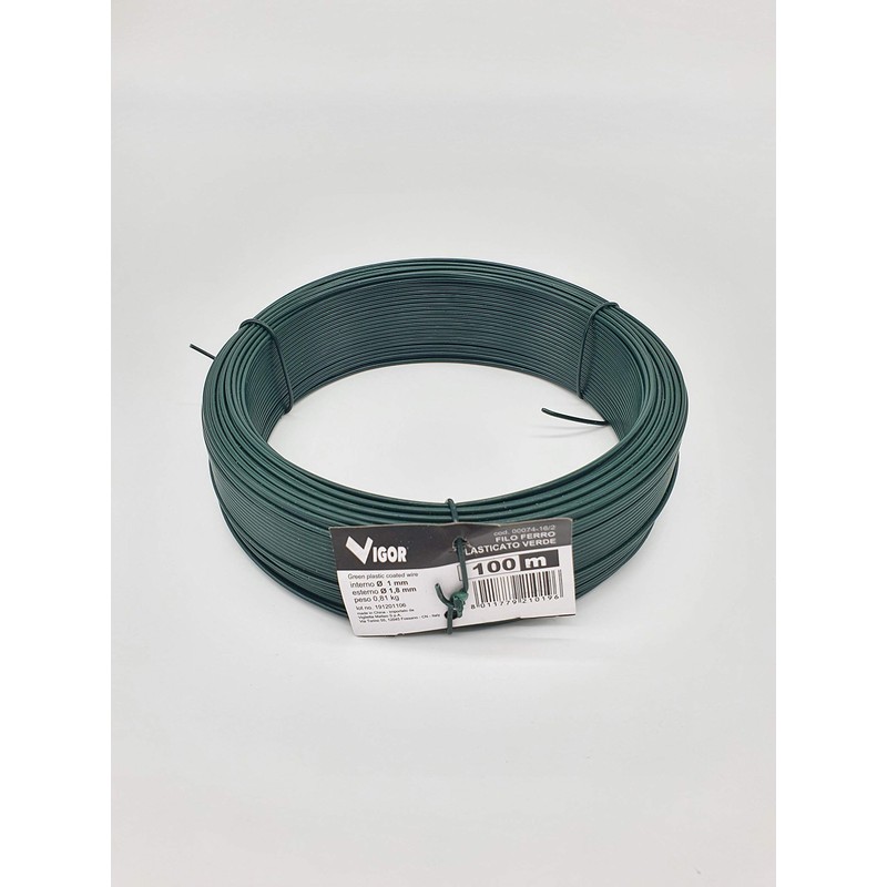 FILO PLASTICATO Green P/Ligature Iron Mt.100