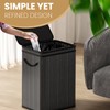 Mihoho 80 Liter/21 Gallon Large Trash Can with Lid, Garbage