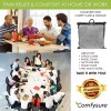 COMFYSURE Extra Large Firm Seat Cushion Pad for Bariatric Overweight
