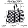Laptop Tote Bag for Women Work 15.6 inch Canvas Shoulder