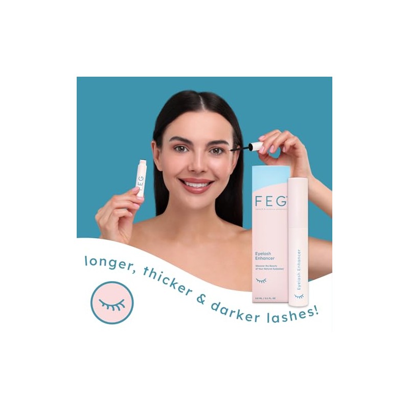 FEG Suero de Crecimiento de Pestañas y Cejas Eyelash and