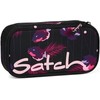 Satch Pencil Case, Large, Divider Compartment, Set Square Mystic Nights Synthetic, Mystic Nights - Purple
