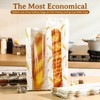 Affrolling 100 Pcs French Bread Bags Bulk with Window for