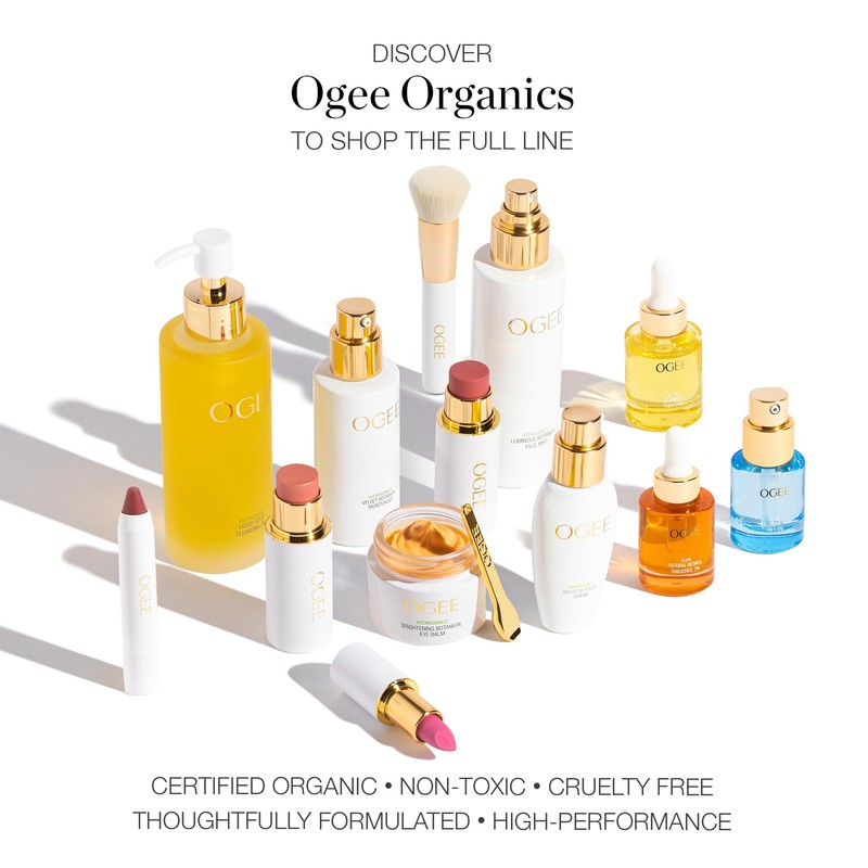 Ogee Sculpted Face Stick (OPAL - STARLIGHT WHITE) Certified Organic