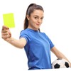 Kisangel 3sets Referee Cards for Soccer Small Standard Size Set