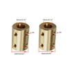 CHANCS Motor Shaft Rigid Sleeve Coupling 8mm to 8mm 100MM