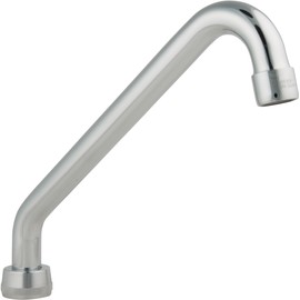 Master Plumber .184, Faucet Spout Assembly Waltec OEM 176363; Fits 1970-1977-8'' - Chrome