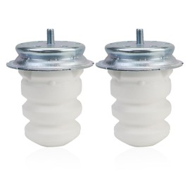 Stop Buffer Rubber Bearings 2 Pieces Spring Plate Stop Buffer Leaf Spring Travel Limiter Spring Rubber Stop Damper Jumper Rear Axle Compatible with Citroen Jumper 250 Ducato 250 Boxer 250