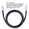 Tool Daily Pressure Washer Whip Hose with Swivel, Hose Reel
