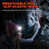 Rechargeable Headlamp, 230°Wide-Angle 1000 Lumens Headlamp Flashlight with Red Taillight