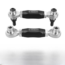 NICECNC Black Adjustable Suspension Sway Bar Links Set Compatible with Can Am Maverick X3 Max 4x4 DS Turbo 2021-2023, X3 4x4 Turbo DPS 2017-2021,See Fitments