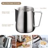 Milk Frother Handheld Coffee Art Set - with Milk Frother