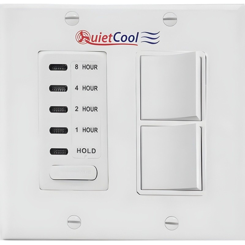 QuietCool NEW QuietCool Combo 3 Speed Control Switch & 8