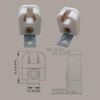 10-Pack T4 T5 LED/Fluorescent Miniature Bi-Pin G5 Lamp Socket Holder