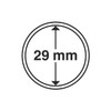 Leuchtturm CAPS29 10 Münzkapseln 29 mm