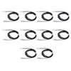 10Pcs Temperature Sensor Probe NTC Thermistor Temp Transducer Cold Pressed