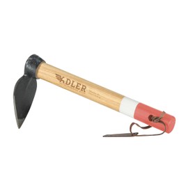 Adler - The Daisy Heritage Garden Hoe, Heavy Duty Wood Hand Shovel, Durable for Weeding, Potting, and Digging, 11.8 inches (Rose)
