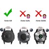 NotoCity Compatible Fenix 5 Band 22mm Width Soft Silicone Watch