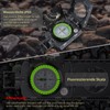 Anbte Compass Military Marching Compass with Clinometer IP65 Waterproof Professional