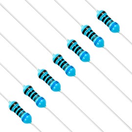 Chanzon 100pcs 1/4W (0.25W) 680 Ω ohm Metal Film Fixed Resistor 0.01 ±1% Tolerance 680R MF Through Hole Resistors Rohs Certificated