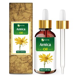 Arnica Essential Oil (Arnica Montana) by Salvia Pure & Natural - Undiluted Uncut Cold Pressed Aromatherapy- 50 ML with Dropper
