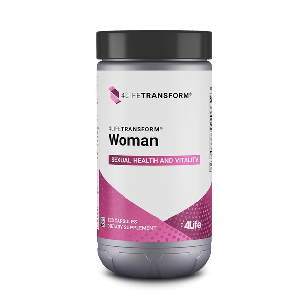 4Life Transform Woman - Dietary Supplement for Libido Support, Hormone Balance, Vitality, Muscle Health, Healthy Aging, and Endocrine Support - Supplement Formula with L-Citrulline - 120 Capsules