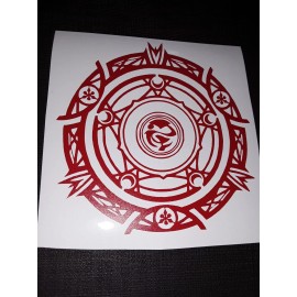 House of Gremory Seal Symbol Rias High School DxD Sticker Vinyl Decal Waterproof